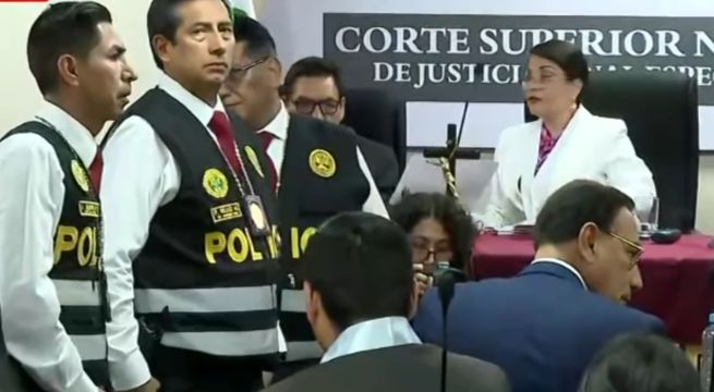 Policía arresta a Martín Vizcarra en la sala: imágenes de su detención tras el fallo