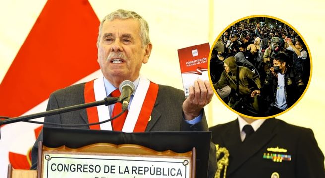 Fernando Rospigliosi aclara su respaldo a la policía frente a las protestas