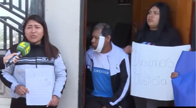 Vecino violento desfigura el rostro de padre que defendió a su hija en Villa El Salvador