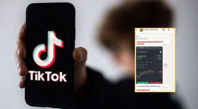 Alerta en TikTok: así opera la nueva estafa que combina romance y falsas inversiones en criptomonedas
