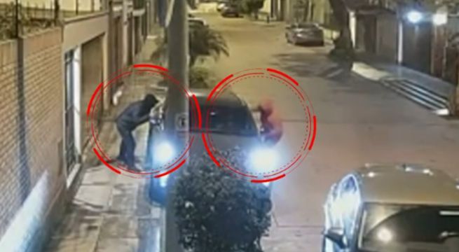 Surco: delincuentes armados encañonan a joven y le roban dentro de su camioneta