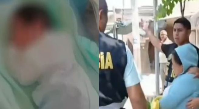 PNP rescata a bebé raptado en hospital: extrabajadora estaría implicada en red de trata