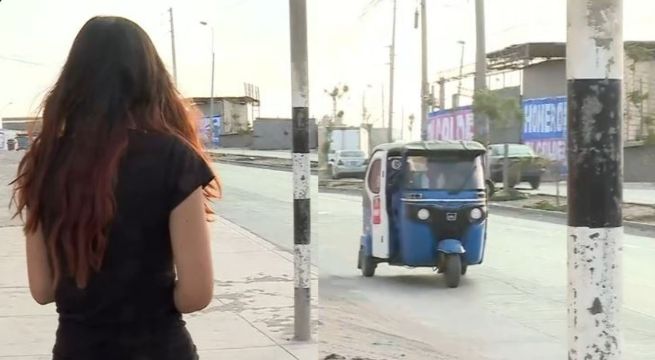 Joven de 19 años es retenida en mototaxi, asaltada y abandonada en un descampado