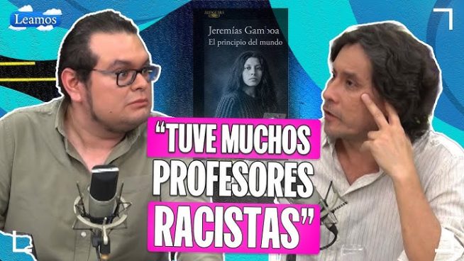 Jeremías Gamboa en Leamos: autor de "El principio del mundo" habló de la crisis educativa en el Perú | VIDEO