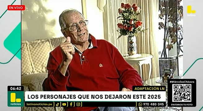 Estos son los peruanos que nos dejaron este 2025 | VIDEO