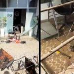 Joven queda grave tras atentado con explosivos contra inmobiliaria