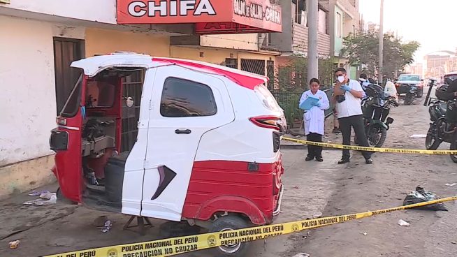 Asesinan a mototaxista mientras reparaban su vehículo en Comas