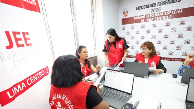 Elecciones 2026: JEE inician etapa de calificación de candidaturas tras cierre de inscripciones
