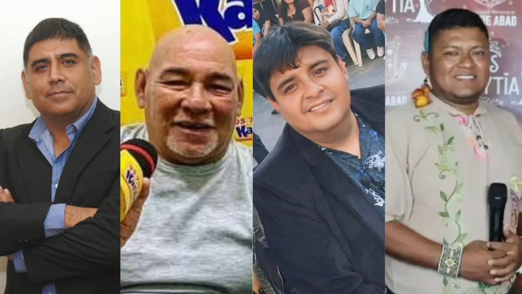 Cuatro periodistas asesinados en Perú en 2025: el último caso fue Mitzar Castillejos