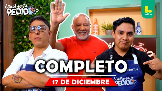 ¿Cuál es tu pedido? Miércoles 17 de diciembre – PROGRAMA COMPLETO