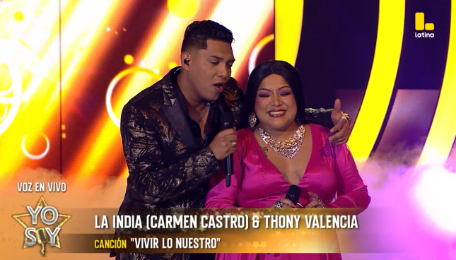 Yo Soy castings 2025: ¡La India brilló junto a Tony Valencia en esta noche inolvidable!