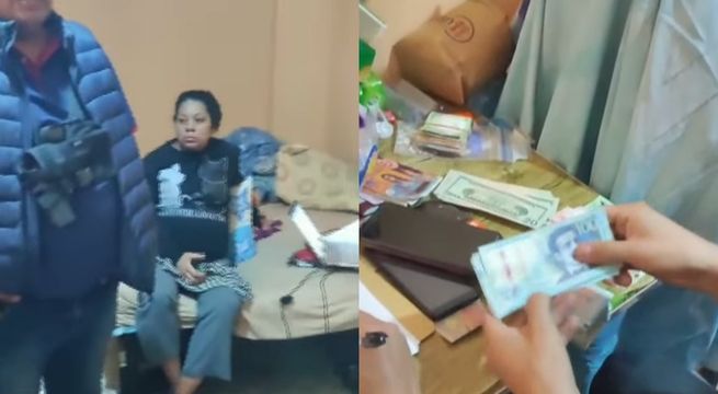 Capturan a embarazada por extorsionar a comerciantes de Gamarra