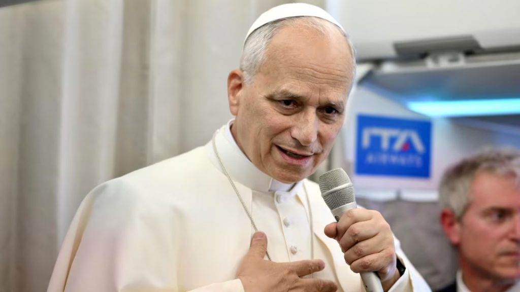 Papa León XIV defiende la creación de un estado palestino: “Somos amigos de Israel” | VIDEO