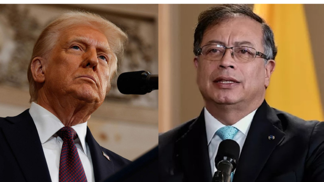 Trump amenaza a Petro y le dice que "será el siguiente" después de Nicolás Maduro