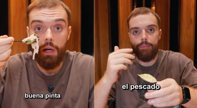 Ibai Llanos se rinde ante el ceviche peruano: “El mejor del mundo” | VIDEO