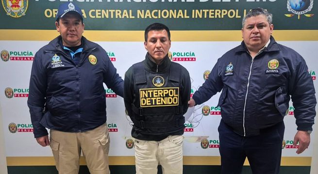 INPE entrega a Interpol Lima a Jossimar Cabrera, asesino de Sheyla Gutiérrez