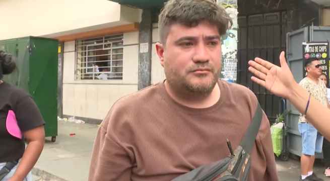 "Me lo atropelló y me lo mató": el testimonio del padre de menor fallecido en Gamarra