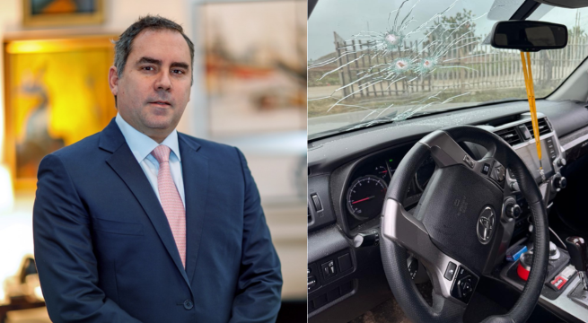 Atacan a balazos a Rafael Belaúnde en Cerro Azul: su auto recibió tres disparos