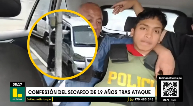 Sicario confiesa que le iban a pagar 2 mil soles por balear a colectivero