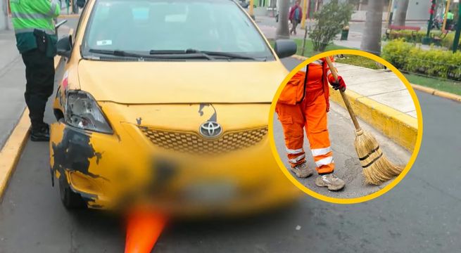 Atropellan a trabajadora municipal en Miraflores: conductor intentó escapar