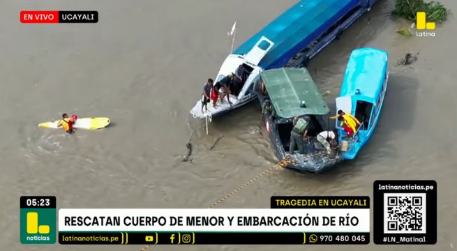 Ucayali: rescatan cuerpo sin vida de menor tras deslizamiento en Iparia | VIDEO