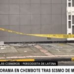 Así quedó Chimbote tras el fuerte sismo de magnitud 6.0