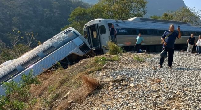 Descarrilamiento de tren en México deja 13 muertos y 98 heridos: hay dos menores de edad entre los fallecidos