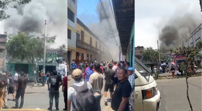 Incendio en La Victoria: varias unidades de bomberos atienden la emergencia