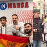 'Pol Deportes' conoció las instalaciones de Marca: así fue su llegada a España con Santi Lesmes