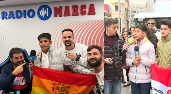 'Pol Deportes' conoció las instalaciones de Marca: así fue su llegada a España con Santi Lesmes