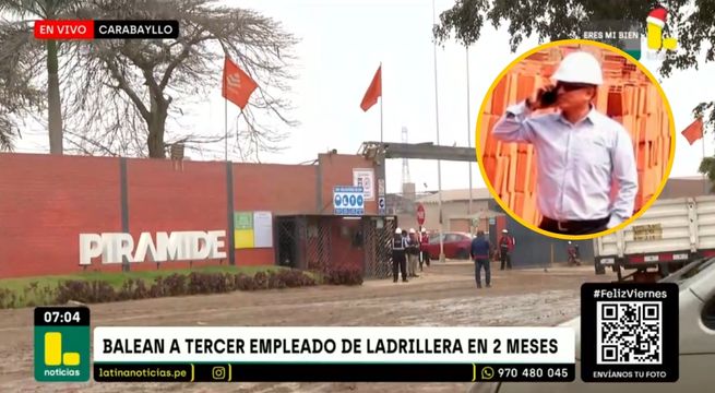 Muere el tercer trabajador de ladrillera Pirámide tras ser baleado el último jueves