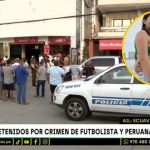 Dos detenidos tras crimen de Mario Pineida y su pareja peruana