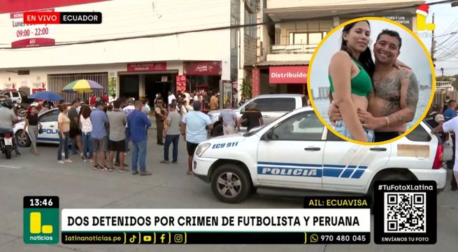 Dos detenidos tras crimen de Mario Pineida y su pareja peruana
