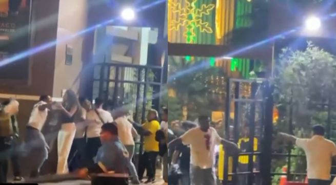 Discoteca de La Molina es clausurada tras fuerte pelea en la calle | VIDEO