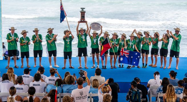 Latina transmitirá el Mundial Junior ISA en Punta Rocas