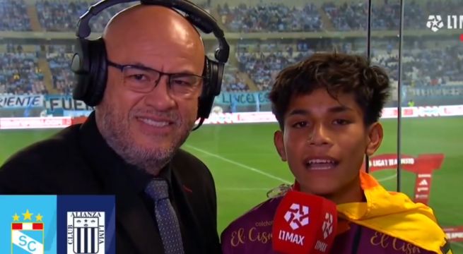 Cliver Huaman narró el Sporting Cristal vs Alianza Lima en el estadio Nacional