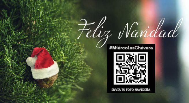 Envíanos tus fotos y saludos de Navidad a través del QR de nuestros noticieros