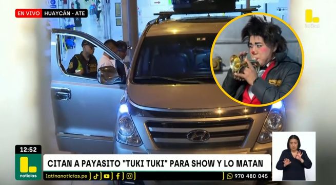 Asesinato a payasito 'Tuki Tuki' habría sido planeado por persona que lo contrató