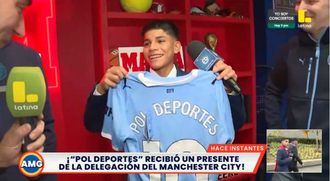 Manchester City dio un increíble regalo a Pol Deportes previo al partido con Real Madrid