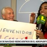 Decenas de reencuentros en el aeropuerto Jorge Chávez por Navidad