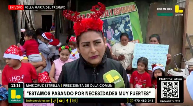 Olla común pide ayuda para que niños tengan un regalo en Navidad