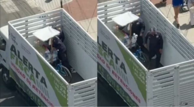 Captan a fiscalizadores de San Isidro comiendo ceviche de carretilla decomisada: Municipalidad anuncia sanción