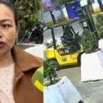 Gamarra: mafias de parqueo retiran maceteros con montacarga y amenazan a dirigente empresarial