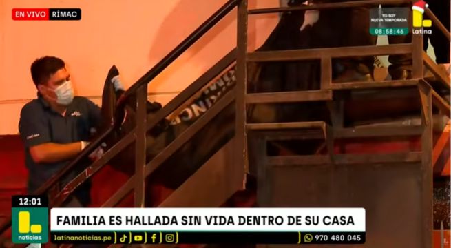 Hablan los vecinos de familia hallada muerta en el Rímac