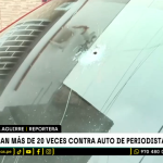 Grave atentado contra la prensa: atacan a balazos auto de periodista en el Callao | VIDEO