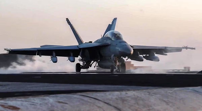 Cazas F-18 de EE.UU. sobrevolaron por más de 40 minutos en espacio aéreo de Venezuela en el Caribe