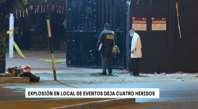 Atentado con granada en San Juan de Miraflores deja cuatro personas heridas | VIDEO