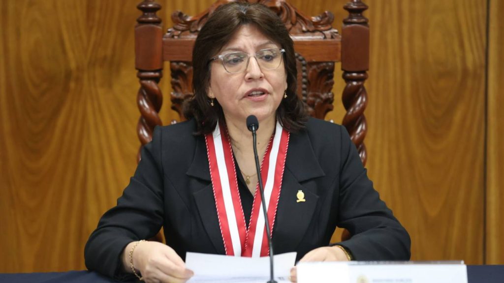 JNJ destituye a Delia Espinoza del cargo de fiscal suprema