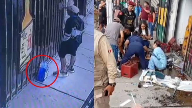 Trujillo: Detonan con explosivos dos licorerías del mismo dueño casi al mismo tiempo