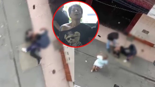 Hombre que baleó a 2 menores quedó libre y vecinos lo golpean al regresar a su barrio